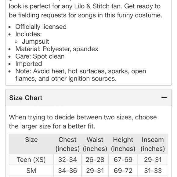 Stitch Elvis Costume - Picture 3 of 3